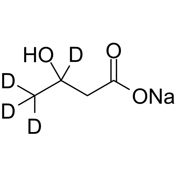 3-Hydroxybutyric acid-d4 sodium (β-Hydroxybutyric acid-d4 (sodium)) 1219804-68-8